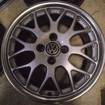 JDM Genuine VW BBS RS764 rim polish specification 4-hole 16-inch PCD10 (No Tires) - Image 3
