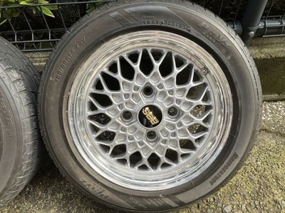 JDM BBS Mesh Wheels 4-Wheel Set with Center Caps 14-inch 114.3mm 4-hole (No Tires) - Image 5