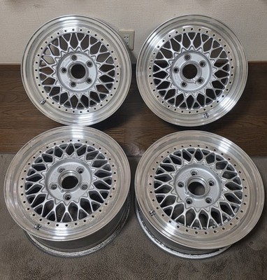 JDM Rare BBS RS137 16x7J +45 PCD 114.3 5H Wheel 4-Wheel Set br BBS (No Tires)