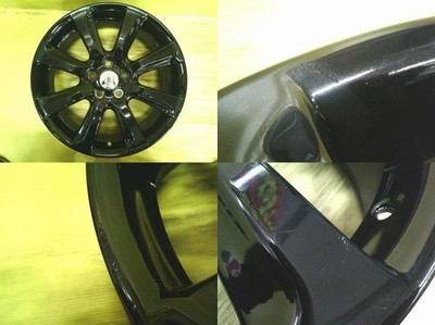 JDM Used Crown genuine wheels with custom painted 18-inch Dunlop RV505 (No Tires) - Image 2