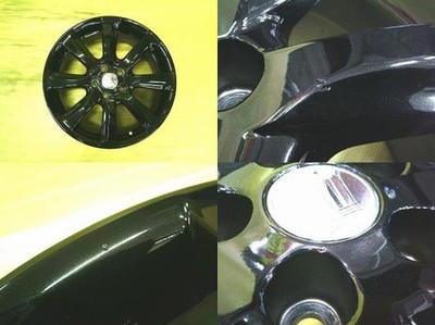 JDM Used Crown genuine wheels with custom painted 18-inch Dunlop RV505 (No Tires) - Image 5