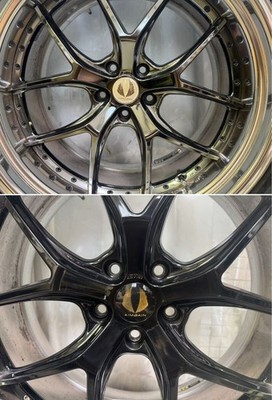 JDM Top-of-the-line ultra-lightweight deep-dish step-rim wheels and ti (No Tires) - Image 7