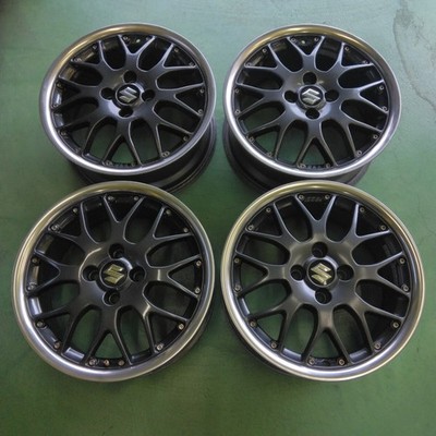 JDM Genuine VW BBS RS764 rim polished gunmetal disc specification tin (No Tires)