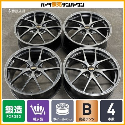 JDM ForgingBBS RI-A021 18in 7.5J+48 PCD100 DB 4-Wheel Set Lexus CT200h 86 Co (No Tires)