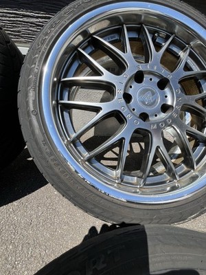 JDM Tanabe SSR Vienna LM9 194-Wheel Set br br SSR (No Tires) - Image 6