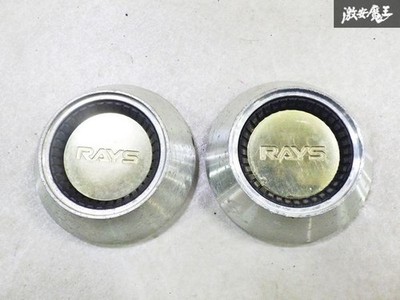 JDM RAYS VOLK RACING Wheel Center Cap 2 Individual Diameter: Approx. 7 (No Tires) - Image 3