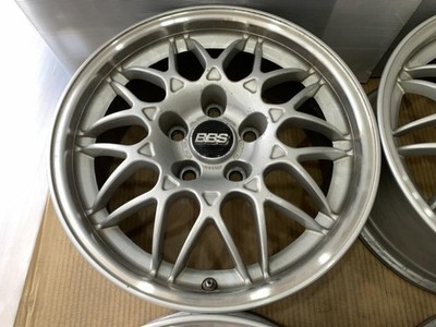 JDM FORGED BBS CG26 NISSAN genuine JAPAN aluminum wheel 16 7j +40 silv (No Tires) - Image 4