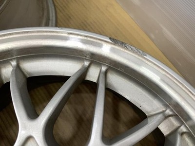 JDM FORGED BBS CG26 NISSAN genuine JAPAN aluminum wheel 16 7j +40 silv (No Tires) - Image 6