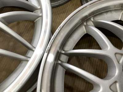 JDM FORGED BBS CG26 NISSAN genuine JAPAN aluminum wheel 16 7j +40 silv (No Tires) - Image 7