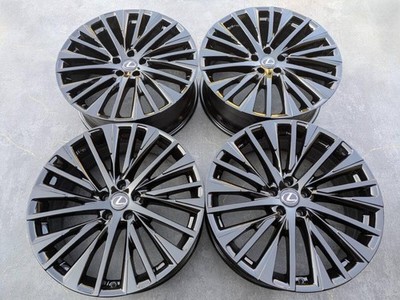 JDM Lexus RX450h Bar John L Genuine 21 Black 4-Wheel Set (No Tires)