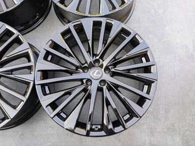 JDM Lexus RX450h Bar John L Genuine 21 Black 4-Wheel Set (No Tires) - Image 2