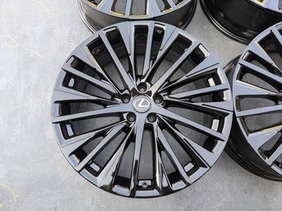 JDM Lexus RX450h Bar John L Genuine 21 Black 4-Wheel Set (No Tires) - Image 3
