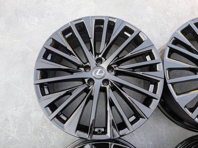 JDM Lexus RX450h Bar John L Genuine 21 Black 4-Wheel Set (No Tires) - Image 4