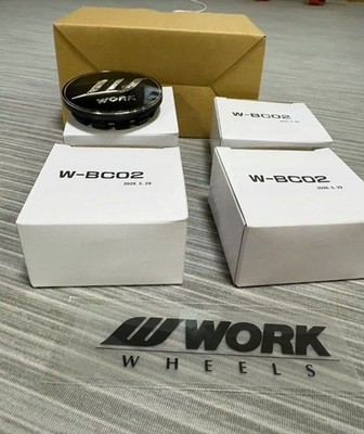 JDM WORK Wheel Center Cap W-BC02 4-Individual Set (No Tires)