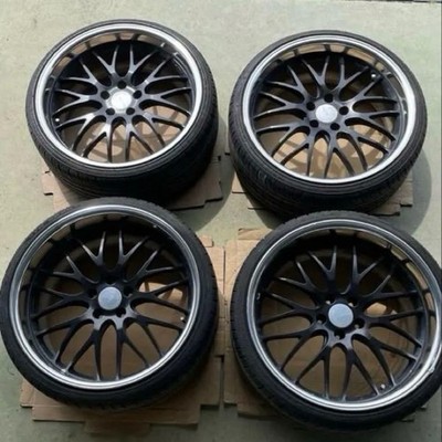 JDM WORK GNOSIS GH2 20-inch wheels 9J/10J 114.3mm bolt pattern. (No Tires)
