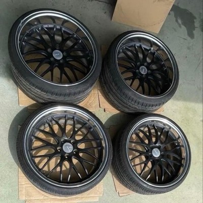 JDM WORK GNOSIS GH2 20-inch wheels 9J/10J 114.3mm bolt pattern. (No Tires) - Image 2