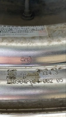 JDM WORK GNOSIS GH2 20-inch wheels 9J/10J 114.3mm bolt pattern. (No Tires) - Image 7