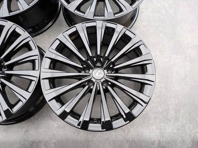 JDM Lexus LS500 Bar John L Genuine 19 Black 4-Wheel Set (No Tires) - Image 2