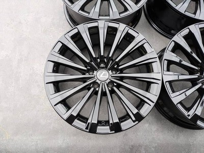 JDM Lexus LS500 Bar John L Genuine 19 Black 4-Wheel Set (No Tires) - Image 3