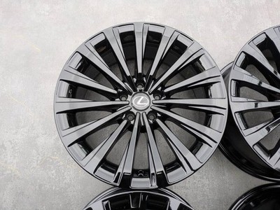JDM Lexus LS500 Bar John L Genuine 19 Black 4-Wheel Set (No Tires) - Image 4