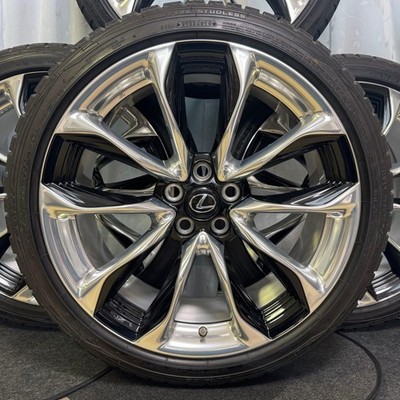JDM LEXUS 21 Genuine Aluminum Wheels 4-Wheel Set (No Tires) - Image 2