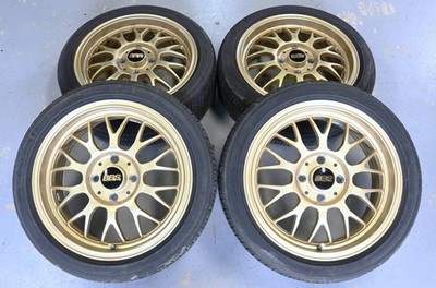 JDM BBS RG-F 6.0J Inset +45 PCD100 4H RG390 Fits Wagon R Move Tanto Wa (No Tires)