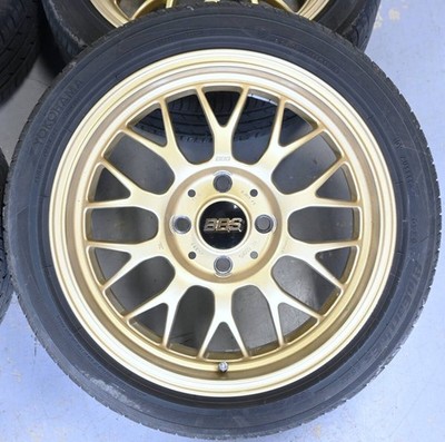 JDM BBS RG-F 6.0J Inset +45 PCD100 4H RG390 Fits Wagon R Move Tanto Wa (No Tires) - Image 2
