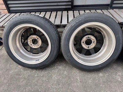 JDM Hayashi Racing BS tires 14-inch 6J 38 mirror polished finish (No Tires) - Image 8