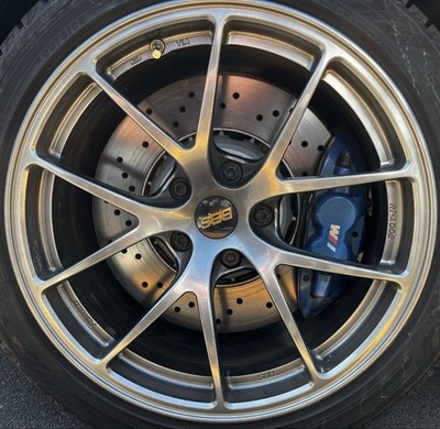 JDM Correction 4-Wheel Set BBS RI-A 008 Used on BMW F80 M3 No scratches (No Tires) - Image 2