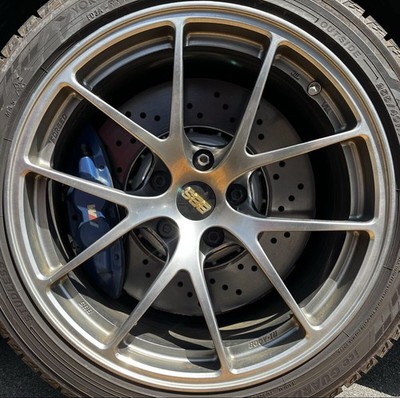 JDM Correction 4-Wheel Set BBS RI-A 008 Used on BMW F80 M3 No scratches (No Tires) - Image 4