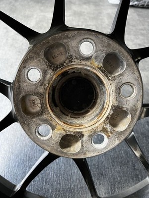 JDM Correction 4-Wheel Set BBS RI-A 008 Used on BMW F80 M3 No scratches (No Tires) - Image 8