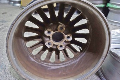 JDM Nissan Y34 Cedric genuine 16-inch 7J +35 PCD114.3 silver polished (No Tires) - Image 6