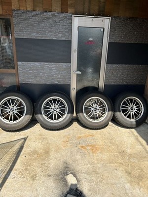 JDM From Toyama: BBS wheels & studless 4-Wheel Set 225/65R17. Mounting (No Tires)