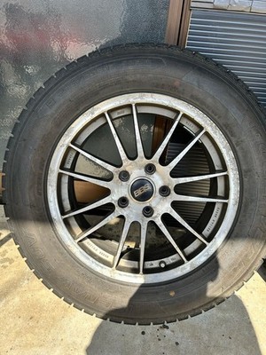 JDM From Toyama: BBS wheels & studless 4-Wheel Set 225/65R17. Mounting (No Tires) - Image 2