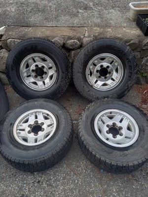JDM Out of Print Rare Genuine 130 Series Hilux Surf Wide 15-inch Alumi (No Tires)
