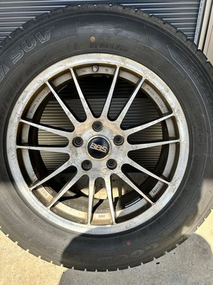JDM From Toyama: BBS wheels & studless 4-Wheel Set 225/65R17. Mounting (No Tires) - Image 3