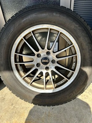JDM From Toyama: BBS wheels & studless 4-Wheel Set 225/65R17. Mounting (No Tires) - Image 4