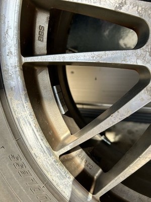 JDM From Toyama: BBS wheels & studless 4-Wheel Set 225/65R17. Mounting (No Tires) - Image 7