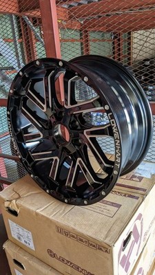 JDM Set of 4 KYOHO LOWENHART GXL206 Gloss Black X-Milling 20 x 8.5 + 2 (No Tires) - Image 2
