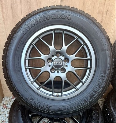 JDM BBS RX239 18x8J Offset +40 PCD114.3 5H Yokohama GEOLANDAR A/T-S 265 (No Tires) - Image 2
