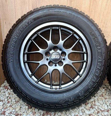 JDM BBS RX239 18x8J Offset +40 PCD114.3 5H Yokohama GEOLANDAR A/T-S 265 (No Tires) - Image 4