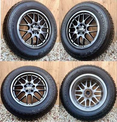 JDM BBS RX239 18x8J Offset +40 PCD114.3 5H Yokohama GEOLANDAR A/T-S 265 (No Tires) - Image 6