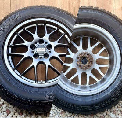 JDM BBS RX239 18x8J Offset +40 PCD114.3 5H Yokohama GEOLANDAR A/T-S 265 (No Tires) - Image 7