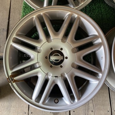 JDM Nissan genuine wheels for older cars: Skyline Silvia Laurel Gloria (No Tires) - Image 2