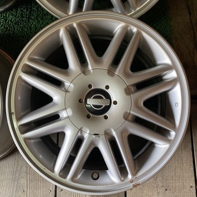 JDM Nissan genuine wheels for older cars: Skyline Silvia Laurel Gloria (No Tires) - Image 3