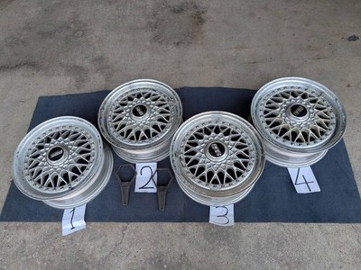 JDM BBS 15-inch RS189 4-hole 15x6J PCD 100 br BBS (No Tires)