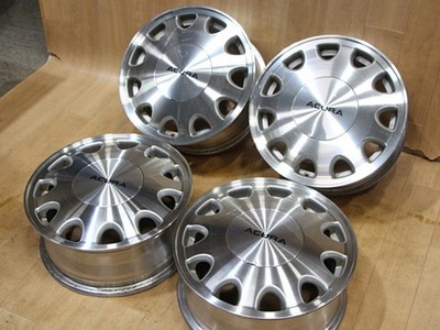 JDM C117 Old Car Discontinued Honda Acura Civic 15x6J+55 4-hole PCD114 (No Tires) - Image 6