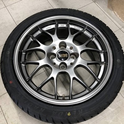 JDM BBS forging FORGED RG-R RG752 205/45R17 7J 4H/PCD100 IS+30 4-Wheel Set S (No Tires) - Image 7