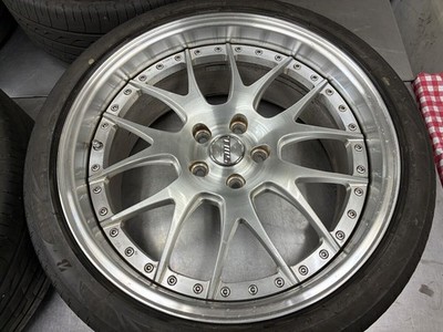 JDM TWS Forging Wheel 4-Wheel Set EXlete 107M 19x8.5J +37 PCD112 245/35R (No Tires) - Image 3