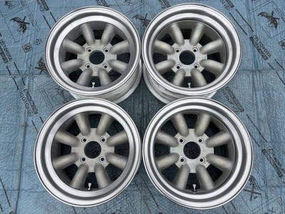 JDM Deep Rim RS Watanabe Eight Spoke 13x6.5J/7J OFF+1.5/-5 4H PCD100 A (No Tires)